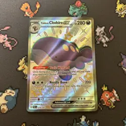 Paldean Clodsire ex 219/091 NM -Full Art Pokemon Card- Paldean Fates (2z) - Image 1