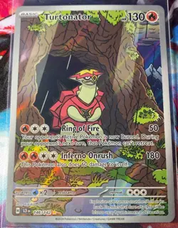 2024 Pokemon Stellar Crown Turtonator #146/142 - Image 1