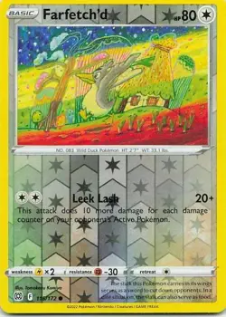 Farfetch'd 118/172 Brilliant Stars Common NM Pokemon TCG - Image 1