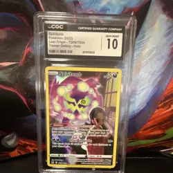 Pokemon Spiritomb TG09/TG30 Lost Origin Trainer Gallery 2022 CGC 10 EN Holo - Image 1