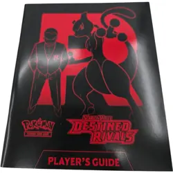 Destined Rivals Players Guide Scarlet & Violet ETB Booklet Pokemon TCG - Image 1