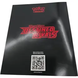 Destined Rivals Players Guide Scarlet & Violet ETB Booklet Pokemon TCG - Image 2