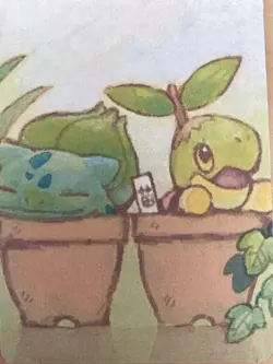 Japanese ART STYLE Bulbasaur Fan Full Art Pokemon Custom Card/perfect bookmark - Image 1