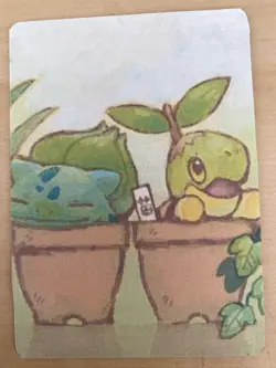 Japanese ART STYLE Bulbasaur Fan Full Art Pokemon Custom Card/perfect bookmark - Image 2