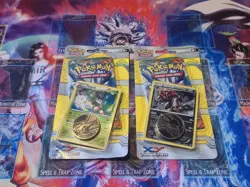POKEMON XY FURIOUS FISTS CHECKLANE BLISTER BOOSTER PACK BOTH ZOROARK & GOGOAT - Image 1