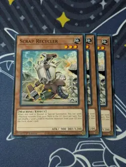 3x Scrap Recycler (SR10-EN017) - Common (NM) - Yugioh Playset - Image 1