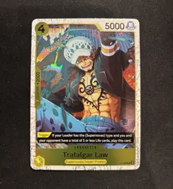 Bandai Trafalgar Law P-088 Promo Foil Character Green 5000 English - Image 1