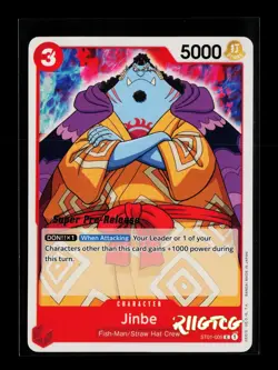 Jinbe ST01-005 Super Pre Release NM One Piece - Image 1