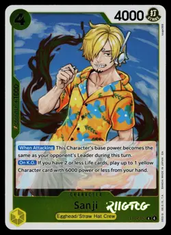 Sanji EB04-052 Adventure on Kami's Island One Piece NM - Image 1