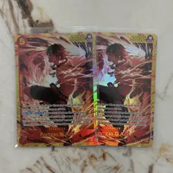 One Piece TCG Portgas D. Ace OP16-118 SEC (Set of 2) NEAR MINT OP16 - Image 1