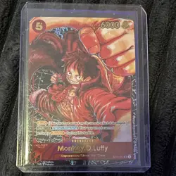 Monkey D. Luffy One Piece CCG ST01-012 Awakening New Era Alt Art Foil SR 6000 - Image 1