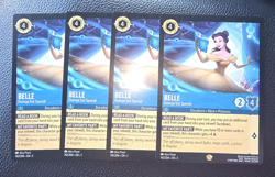 Disney Lorcana - The First Chapter - Belle Strange but Special #142 - NF NM/M X4 - Image 1