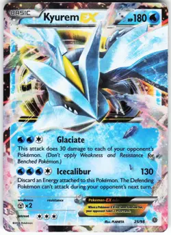 Kyurem EX 25/98 Pokemon XY - Ancient Origins Holo Ultra Rare HP - Image 1