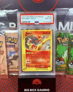 2003 Pokemon Skyridge Moltres Holo H20/H32 PSA 10 Gem Mint 🔥🐦‍🔥 - Image 1