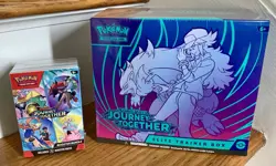 Pokemon TCG Journey Together 1- Elite Trainer Box + 1- Booster Bundle Lot New 🔥 - Image 1