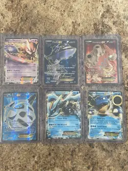 Pokemon TCG EX Ultra Rare Holo Lot(6) Cards- Sleeved Excellent Condition - Image 1