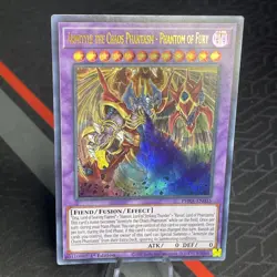 Yugioh Armitye The Chaos Phantom - Phantom Of Fury PHRA-EN035 1st Ultra Rare - Image 1