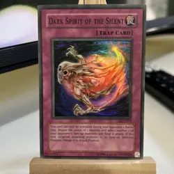 Yugioh Dark Spirit of the Silent LON-079 Super Rare Unlim - MP - Image 1