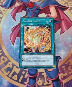 Yugioh WC25 1x Sangen Kaimen 25LP-EN008 * Emblazoned * Secret Rare NM - Image 2
