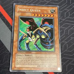 Yugioh Insect Queen CT1-EN005 Secret Rare Limited Edition - Image 2