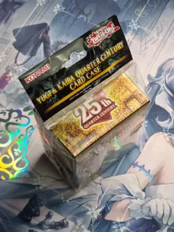 Yugi & Kaiba Quarter Century Card Case : Official Konami Deck Box Yugioh TCG - Image 3