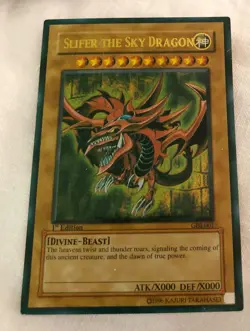 Yugioh! Slifer the Sky Dragon GBI-001 Ultra Rare Holo - Image 1