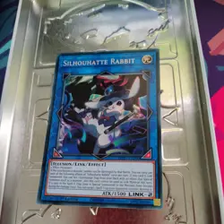 MP25-EN090 Silhouhatte Rabbit Prismatic Secret Rare 1st Edition YuGiOh Card - Image 1