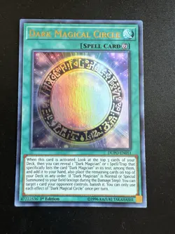 Yugioh Dark Magical Circle DUPO-EN051 Ultra Rare - Image 1