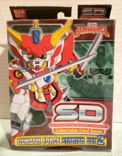 Gundam Force SD Starter Set 1 and 2 Collectible Card Game New - Image 5