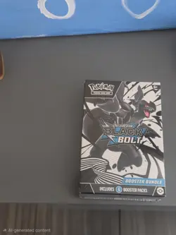 Pokemon TCG Black Bolt Booster Bundle Factory Sealed - Image 1