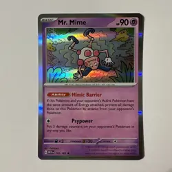 Mr Mime 122/165 Holo Rare - Pokemon Scarlet & Violet 151 - Nm/M - Image 1