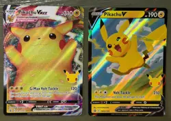 Pokemon Celebrations TCG Pikachu V-Union PROMO Complete Set Black STAR V Max - Image 4
