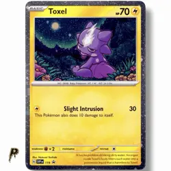 2024 Pokemon Scarlet & Violet Promo Toxel SVP 119 Cosmos Holo NM - Image 1