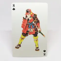 Samurai spade 8 FINAL FANTASY Tactics PlayStation playing card Game JAPAN - Image 1