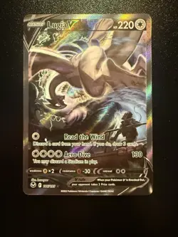 The Pokemon Company Lugia V 186/195 Sword & Shield Holo English 220HP - Image 1