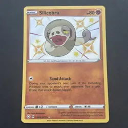 Silicobra SV070/SV122 SWSH: Shining Fates: Shiny Vault Holo Pokemon TCG 2021 - Image 1