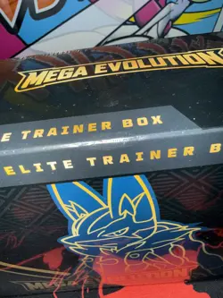 Pokemon TCG Mega Evolution ETB MEGA LUCARIO NEW - BUY TO RIP - READ DESCRIPTION! - Image 3
