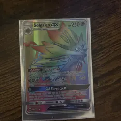 Pokemon - Solgaleo GX - 155/149 - SM Sun & Moon - Secret Rare Rainbow NM - Image 1