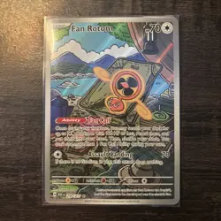 Fan Rotom Pokemon Ascended Heroes 250/217 Full Art Illustration Rare NM - Image 1