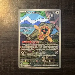 Fan Rotom Pokemon Ascended Heroes 250/217 Full Art Illustration Rare NM - Image 4