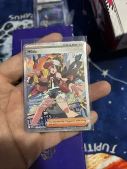 Pokemon Card Hilda Sir Black Bolt / White Flare 171/086 English, Mint Condition - Image 1