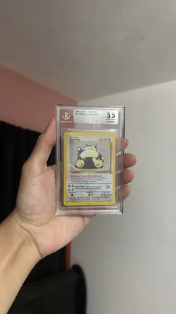 1999 Pokemon Snorlax Jungle Set 11/64 Beckett 5.5 HOLO Vintage Rare - Image 1