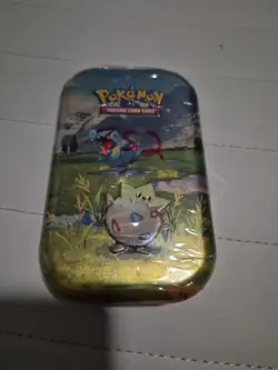 Pokemon Ascended Heroes Mini Tin Totodile & Togepi Mega Evolution TCG Sealed New - Image 1