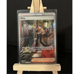 Pokemon TCG Paradox Rift Rika 258/182 Special Illustration Rare Full Art Holo - Image 1