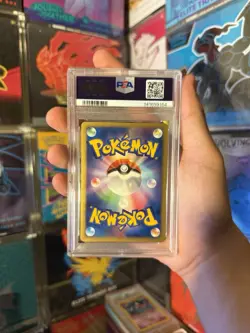 2007 POKEMON JAPANESE 10TH MOVIE COMMEMORATION PROMO LATIOS-HOLO PSA 5 - Image 2