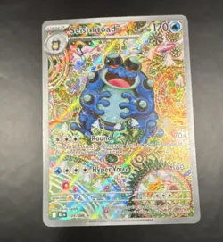 The Pokemon Company Seismitoad 105/086 Sv: Black Bolt IR Holo English 170HP - Image 1