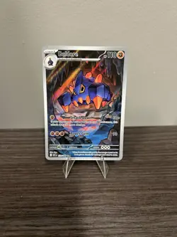 Boldore 128/086 Illustration Rare White Flare Pokemon Holo Near Mint - Image 1
