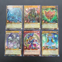 Yu-Gi-Oh Rush Duel Blue-Eyes White Dragon Dark Magician Girl Summoned Skull Holo - Image 1
