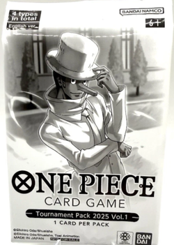 One Piece TCG Tournament Pack 2025 Vol.1 – Sealed Promo – English - Image 1