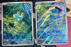 Pokemon chaos rising Frogadier & Froakie Holo Lot - 2 Cards NM/M - Image 1